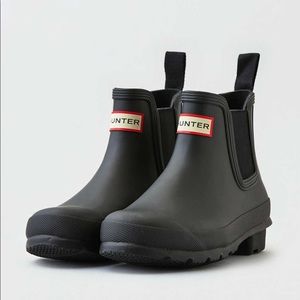 Hunter classic Chelsea boots black